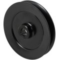 Mower Spindle Pulley For Toro 110-6865 125-5575 50 In Deck With 5 Outer Diameter And 2 3 Inner Steel Construction 1 Pc 