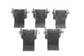 Qty 5 Steel Strap Style Short Leaf Hinge With Grease Zerk Fitting Weld-on Heavy Duty Greaseable Trailer Truck Body Gate Door