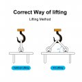 Uxcell Lifting Eye Nut M10 Female Thread 304 Stainless Steel Triangle Shape For Rope Fitting Pack Of 2