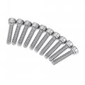 Uxcell 6-32x5 8 Hex Socket Head Cap Screw Bolts 304 Stainless Steel Polished 100pcs