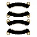 Caltric 2 Front Brake Pads Compatible With Polaris Rzr Xp Turbo Rzr 4 2016-2021