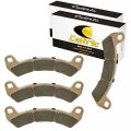 Caltric 2 Front Brake Pads For Polaris Rzr Xp Turbo Rzr 4 2016-2021