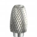 Uxcell Double Cut Tungsten Carbide Rotary File 5 8-inch Head 6mm Shank Oval Shaped