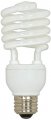 Satco S6279 Mini Spiral Compact Fluorescent Light Bulbs 8-pack 23 Watt 120 Volts 1600 Initial Lumens T2 Lamp Shape Medium Base
