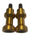 Pro-tek Gold Swing Arm Spools For Kawasaki Ninja Zx12r Zx-12r 2000 2001 2002 2003 2004 2005 Zx 12r Spool Sliders 10mm Gold 