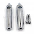 Httmt 6 Riser Chrome Handle Bar Risers Compatible With 1 Hole Hond Shadow Spirit Aero Vt750