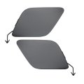 Front Tow Hook Cover Pair For Lexus Ux200 2019 2020 2021 2022 Driver And Passenger Side Primed Pp Plastic Lx1029120 Lx1029119 