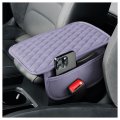 Leather Memory Foam Car Arm Rest Cover Universal Center Console With Storage Bags For Most Cars Trucks Suvs 12 13 X 7 80 0 79 