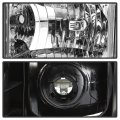 Acanii For 1994-2001 Dodge Ram 1500 2500 3500 Headlight W Corner Lights Signal Lamps 94-01 Driver Passenger Side