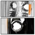 Acanii For 1994-2001 Dodge Ram 1500 2500 3500 Headlight W Corner Lights Signal Lamps 94-01 Driver Passenger Side