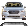 Ikon Motorsports Front Lower Grille For 2015-2017 Subaru Legacy Oe Style Unpainted Black Abs Plastic Replacement Bumper Hood 