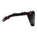 Bumper Retainer Rear Passenger Side Outer For Toyota Sienna 2021 2022 2023 2024 Replacement To1143146 5215508020 Black Plastic 