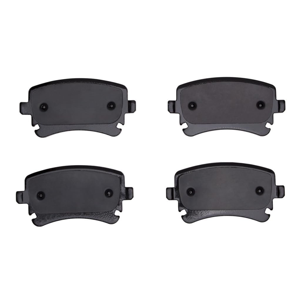 Disc Brake Pads For Audi A6 Quattro 2005 To 2011 Low Metallic Electronic Wear Sensor 2 31 Inner Height 4 57 In Pad Width