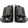 Hecasa Led Tail Lights Assembly Compatible With 2002-2006 Dodge Ram 1500 2500 3500 Tube Bar Rear Brake Turn Signal Lamp