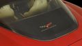 C6 Rear Cargo Shade For 2005-2013 Corvette Sun Protector With Embroidered Crossed Flags Logo To Prevent Fading And Hide 