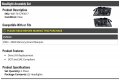 Headlight Assembly Set Of 2 Compatible With 2003-2004 Mercury Grand Marquis