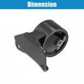 X Autohaux Front Car Engine Motor Mount Replacement For Toyota Duet 1998-2004 No 1230597203 Black