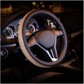 Blinged Out Steering Wheel Cover Rhinestone Accessories For Cars Universal 15 Inches Diamond Women Fits Most Suv Trucks 