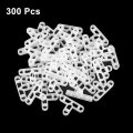 300pcs Wall Floor Tile Plastic T-shape Spacers Tiling Tools 8mm 5 16 For Ceramic Installation White