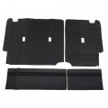 Rear Seat Back Cover Backrest Protector For Ford Bronco Accessories 2021 2022 2023 With Split Dog Liner Black 