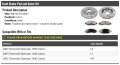 Front Ceramic Brake Pads And Rotor Kit Compatible With 2007 Chevy Silverado 1500 Classic Ls Lt Wt