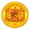 Truck-lite 30385y 30 Series Yellow 6 Diode Led Marker Clearance Lamp Low Profile Fit N Forget Connection 