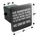 You Re Being Called To Sit On Your Couch Tow Trailer Hitch Cover Plug 2 In Receiver Black Abs Plastic With Uv Resistant Resin