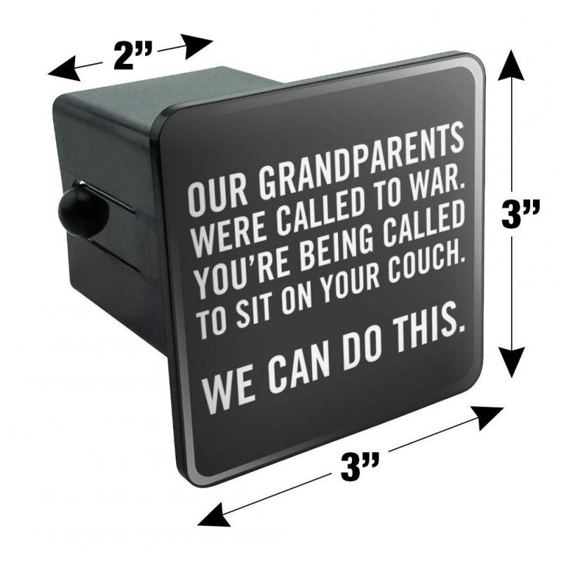 You Re Being Called To Sit On Your Couch Tow Trailer Hitch Cover Plug 2 In Receiver Black Abs Plastic With Uv Resistant Resin