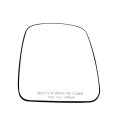 Aintier Driver And Passenger Side Door Mirrors Glass W Plate Compatibleith 2003-2007 For Chevrolet Express Savana W Heated Left