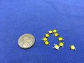 10 Pieces Smt 4x4x1 7mm Tactile Tact Push Button Micro Switch Momentary Rohs A9 