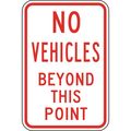Compliancesigns Aluminum Parking Control Sign Reflective 18 X 12 In With Not Allowedfo English White 