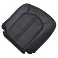 Black Front Driver Side Bottom Replacement Microfiber Leather Seat Cover For Cadillac Cts 2008 2009 2010 2011 2012 2013 