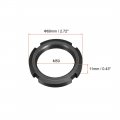 Uxcell M50x1 5mm Retaining Four-slot Slotted Round Nuts 2 Pcs