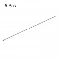 Uxcell Straight Ejector Pins 3mm 1 8 Dia 65mn Steel Round Tip Punch 300mm 12 Long For Mechanical Maintenance 5pcs