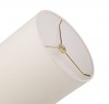 Aspen Creative 31244 Hardback Drum Contemporary Spider Lamp Shade Off White 8 Top X Bottom Height
