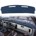 Dash Cover Mat Custom Fit For Chevy Chevrolet S10 Blazer Gmc S15 Jimmy Dashboard Cap Pad Carpet Protector J309 Navy Blue 