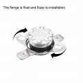 Uxcell Ksd301 Thermostat 70a C 158a F 10a Normally Open N O Adjust Snap Disc Temperature Switch 2pcs