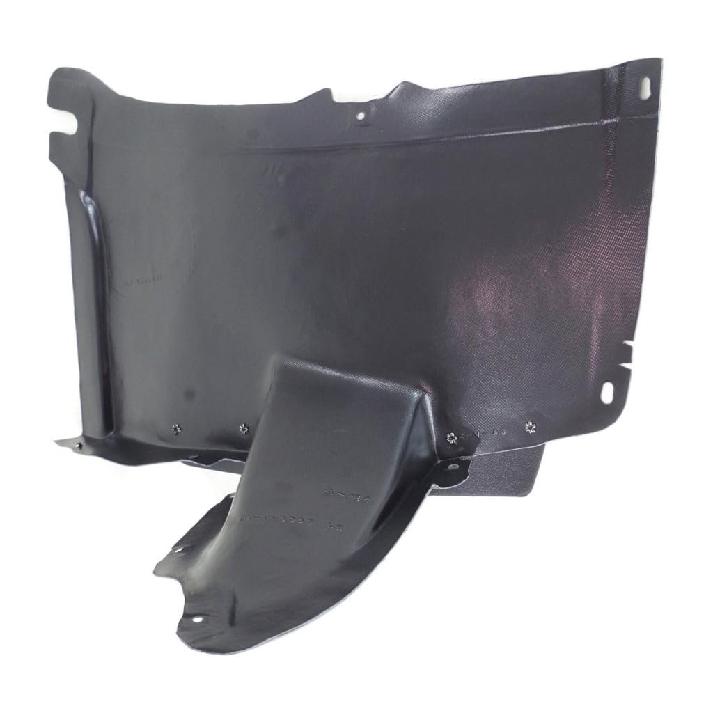 Front Fender Liners For Volkswagen Rabbit Gti 2006 2007 2008 2009 Driver And Passenger Side Section Pair Plastic 1k0805912c