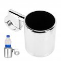 Fydun Motorcycle Cup Holder Handlebar Chrome Adjustable Drink Bottle With Fixed Parts Universal For Atv 22a 32mm Handle