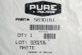 Polaris Snowmobile Sound Matte Genuine Oem Part Qty 1