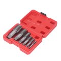 Efficient 6pcs Npt Tap Set Carbon Steel Thread Tapping Tool Kit For Leakfree Pipeline Connections
