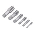 Efficient 6pcs Npt Tap Set Carbon Steel Thread Tapping Tool Kit For Leakfree Pipeline Connections