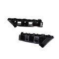 Front Bumper Cover Guide Bracket Pair For Volkswagen Passat 2012 2013 2014 2015 Driver And Passenger Side Plastic Vw1062100 