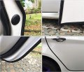 Coyouco Car Door Edge Guards No Glue 16ft 5m Universal Fit Rubber U Shape Trim For Cars Green 6x8mm Grip Range 0 5i 1 5mm