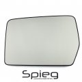 Spieg Fo1320233 Driver Side Mirror Glass Replacement For Ford F150 F-150 Mark Lt 2004-2010 Non-heated W Back Plate Lh