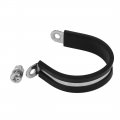 Uxcell 45mm 304 Stainless Steel Epdm Rubber Lined P Clips Hose Pipe Clamp 5pcs