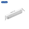 10pcs Round Ended Feather Key 4x4x30mm Stainless Steel Professional Parallel Drive Shaft Stock For Fasteners Mechanical