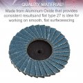Uxcell Aluminum Oxide 2 Inch High Density Flap Disc Sanding Grinding Wheel 80 Grit 10 Pcs