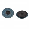 Uxcell Aluminum Oxide 2 Inch High Density Flap Disc Sanding Grinding Wheel 80 Grit 10 Pcs