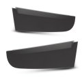 Pair Rear Door C Pillar Molding For Kia Sportage 2011-2016 Lh Driver Rh Passenger 2pcs Black 832703w000 832803w000 83270-3w000 